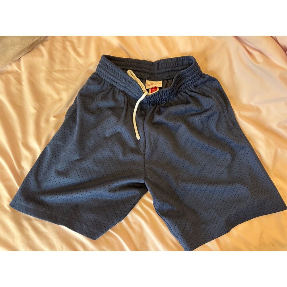Mitchell & Ness Navy Blue Shorts